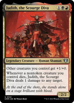 Judith, the Scourge Diva 0341 - Commander Masters (CMM)