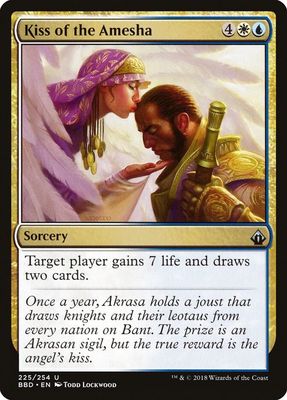 Kiss of the Amesha 225/254 - Battlebond (BBD)