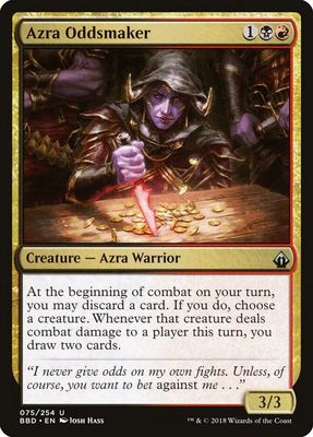 Azra Oddsmaker 075/254 - Battlebond (BBD)