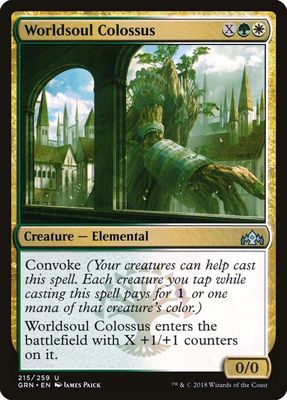 Worldsoul Colossus 215/259 - Guilds of Ravnica  Singles (Español)