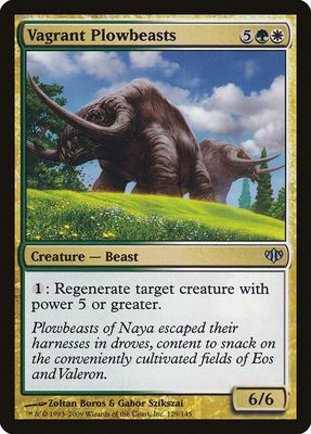 Vagrant Plowbeasts 129/145 - Conflux (CON)