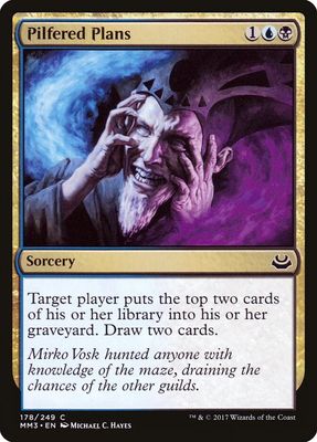 Pilfered Plans 178/249 - Modern Masters 2017 (MM3)