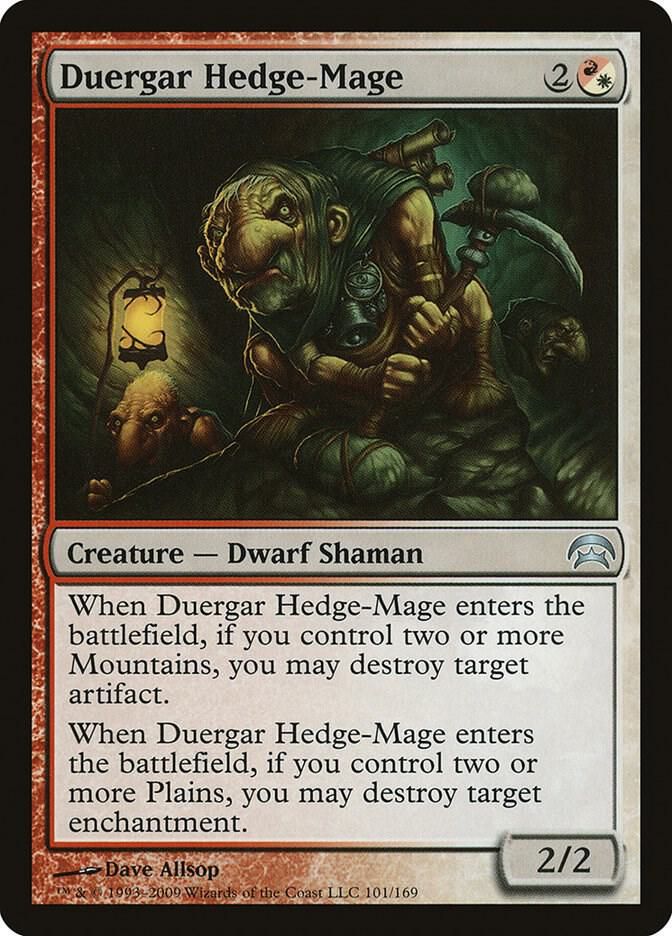 Duergar Hedge-Mage 101/169 - Planechase (HOP)