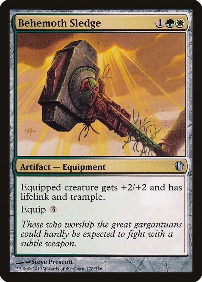 Behemoth Sledge 178/356 - Commander 2013 Singles