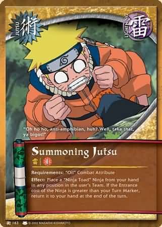 Summoning Jutsu - J-163 - Common Naruto: Eternal Rivalry