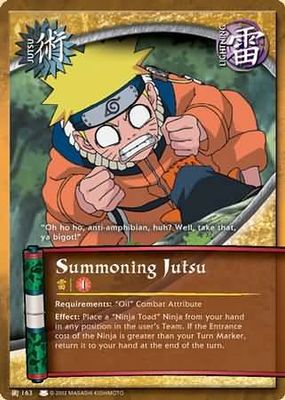 Summoning Jutsu - J-163 - Common Naruto: Eternal Rivalry