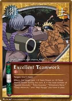 Excellent Teamwork - J-254 - Common Naruto: Battle of Destiny