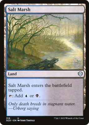 Salt Marsh 316 - Starter Commander Decks (SCD)