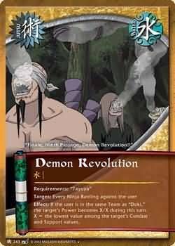 Demon Revolution - J-243 - Uncommon Naruto: Battle of Destiny