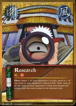 Research - J-US033 - Common Naruto: Quest For Power