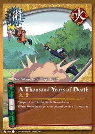 A Thousand Years of Death - J-009 - Common Naruto: The Path to Hokage