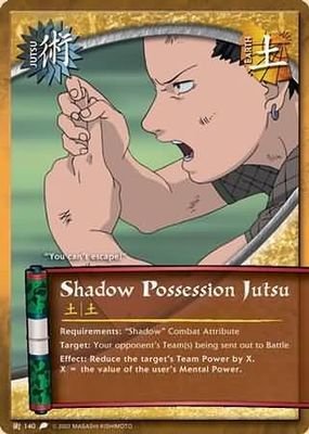 Shadow Possession Jutsu - J-140 - Common Naruto: Revenge and Rebirth
