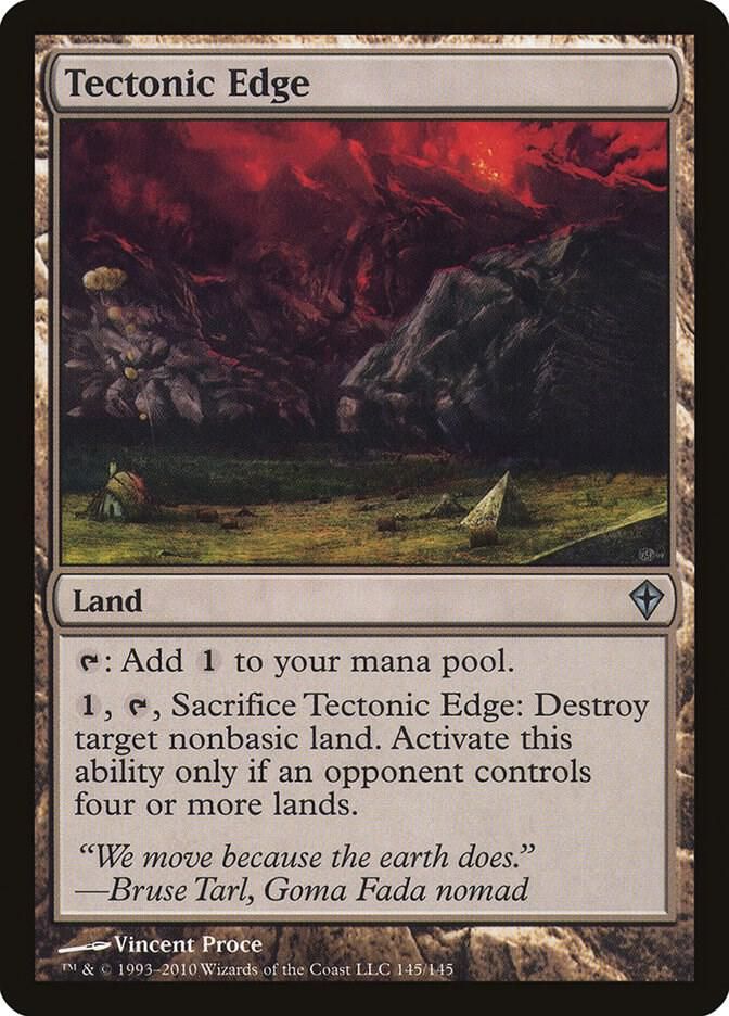Tectonic Edge 145/145 - Worldwake (WWK)