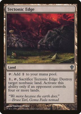 Tectonic Edge 145/145 - Worldwake (WWK)