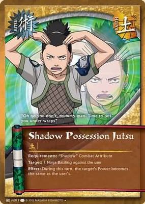 Shadow Possession Jutsu - J-US017 - Uncommon Naruto: Eternal Rivalry