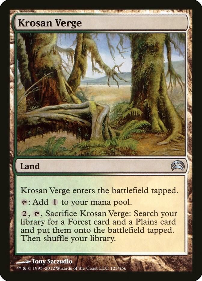 Krosan Verge 123/156 - Planechase 2012 (PC2)