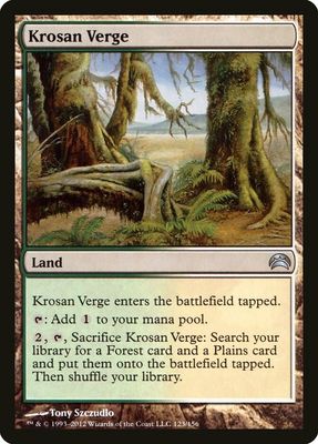 Krosan Verge 123/156 - Planechase 2012 (PC2)