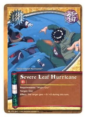 Severe Leaf Hurricane - J-173 - Common Naruto: Dream Legacy