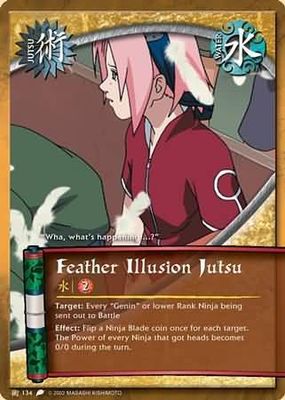 Feather Illusion Jutsu - J-134 - Common Naruto: Revenge and Rebirth