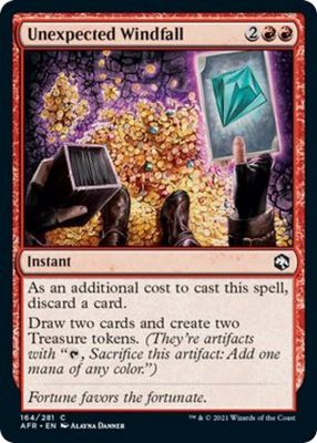 Unexpected Windfall 164/281 - Adventures in the Forgotten Realms (AFR)