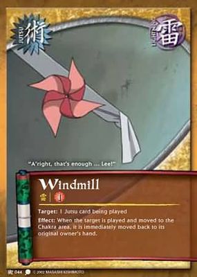 Windmill - J-044 - Common Naruto: Coils of the Snake