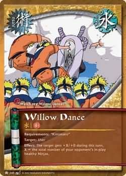 Willow Dance - J-245 - Common Naruto: Battle of Destiny