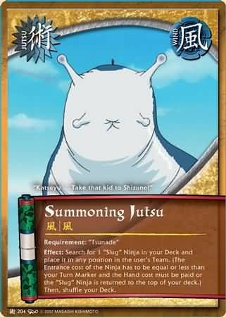 Summoning Jutsu - J-204 - Common Naruto: Dream Legacy