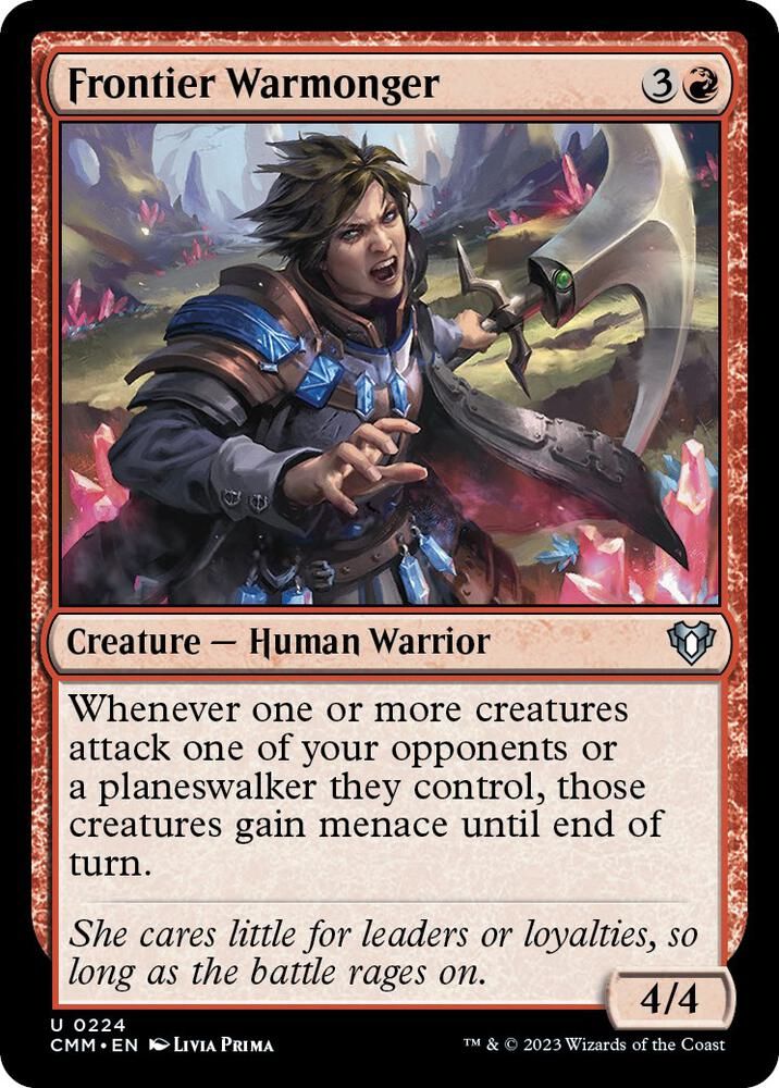 Frontier Warmonger 0224 - Commander Masters (CMM)