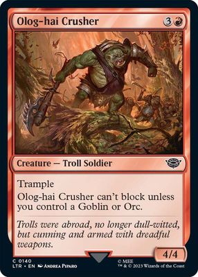 Olog-Hai Crusher 0140 - Universes Beyond: The Lord of the Rings: Tales of Middle-earth (LTR)