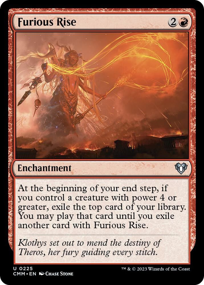 Furious Rise 0225 - Commander Masters (CMM)