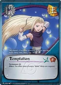 Temptation - M-US044 - Rare Naruto: Battle of Destiny