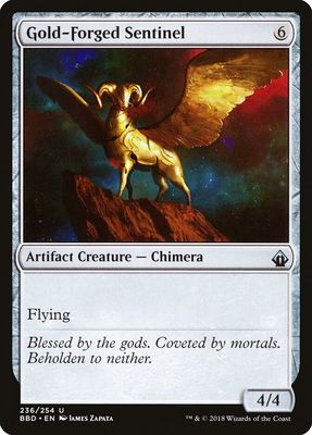 Gold-Forged Sentinel 236/254 - Battlebond (BBD)