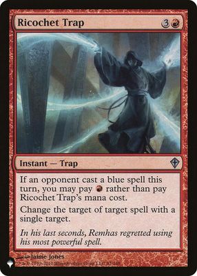 Ricochet Trap - The List Reprints (LIST) The List Reprints