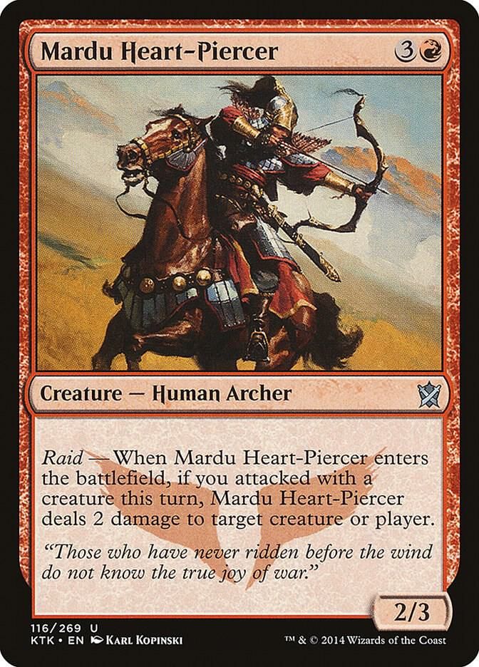 Mardu Heart-Piercer 116/269 - Khans of Tarkir (KTK)