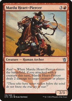 Mardu Heart-Piercer 116/269 - Khans of Tarkir (KTK)