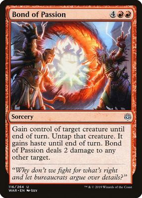 Bond of Passion 116/264 - War of the Spark (WAR)