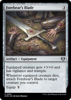 Forebear&#39;s Blade 0384 - Commander Masters (CMM)