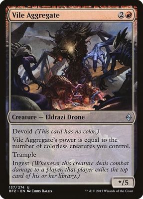 Vile Aggregate 137/274 - Battle for Zendikar (BFZ)