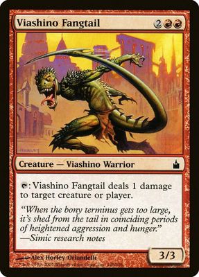 Viashino Fangtail - Ravnica: City of Guilds (RAV) Ravnica: City of Guilds