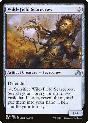 Wild-Field Scarecrow 269/297 - Shadows over Innistrad (SOI)