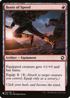 Boots of Speed - The List Reprints (LIST) The List Reprints