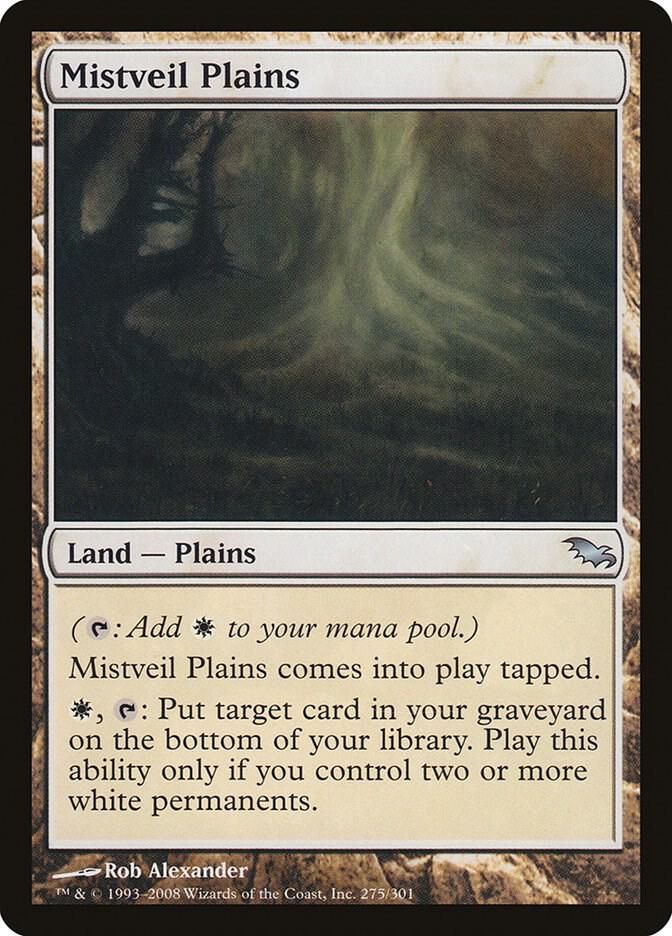 Mistveil Plains 275/301 - Shadowmoor (SHM) (Español)