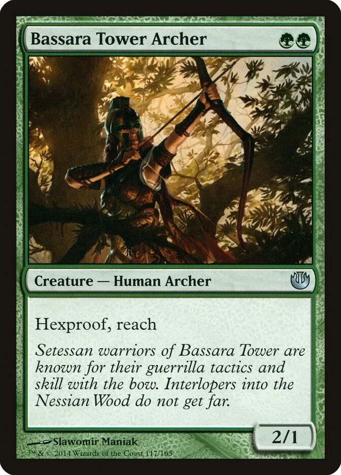 Bassara Tower Archer 117/165 - Journey Into Nyx (JOU) (Español)
