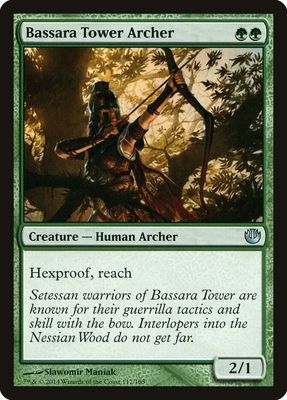 Bassara Tower Archer 117/165 - Journey Into Nyx (JOU) (Español)