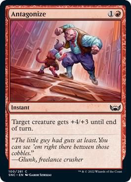 Antagonize 100/281 - Streets of New Capenna (SNC) (Español)