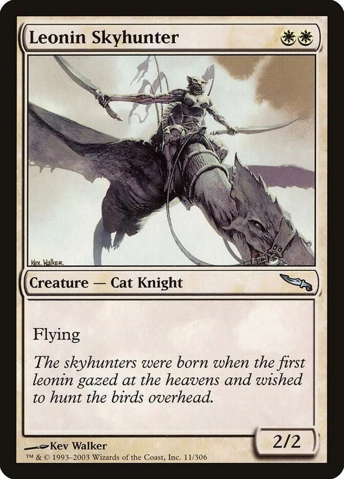 Leonin Skyhunter 11/306 - Mirrodin (MRD) (Español)