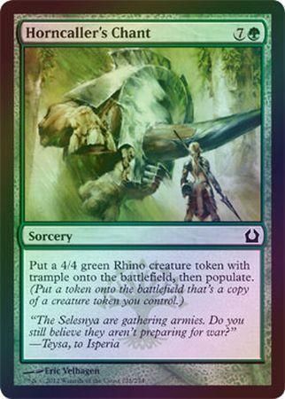 Horncaller&#39;s Chant 128/274 - Return to Ravnica Singles (Español) (FOIL)