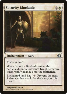 Security Blockade 20/274 - Return to Ravnica (RTR) (Español)