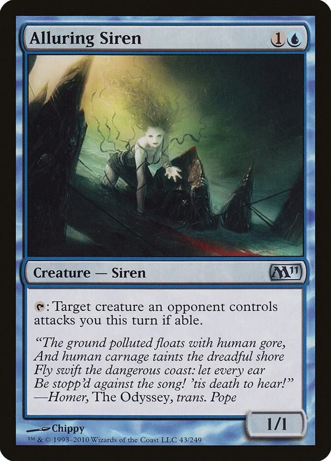 Alluring Siren 43/249 - Magic 2011 (M11)  (Español)