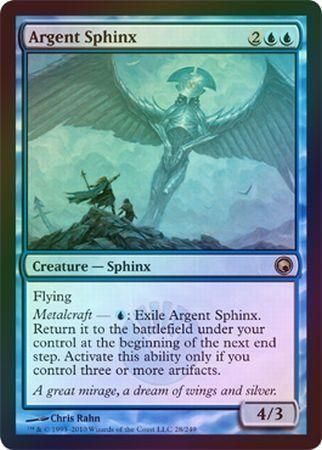 Argent Sphinx 28/249 - Scars of Mirrodin (SOM) (Español) (FOIL)